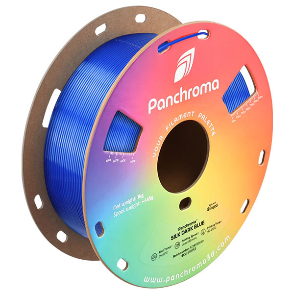 Polymaker Panchroma™ PLA Silk filament Dark Blue 1.75 mm 1 kg DFP14471 - 1