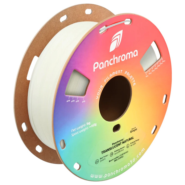 Polymaker Panchroma™ PLA Translucent filament Natural 1.75mm 1 kg CA02037 DFP14436 - 1