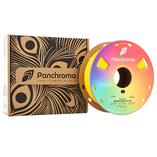 Polymaker Panchroma™ PLA Translucent filament Yellow 1.75mm 1 kg DFP14405 - 3