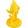 Polymaker Panchroma™ PLA Translucent filament Yellow 1.75mm 1 kg CA02003 DFP14405 - 2