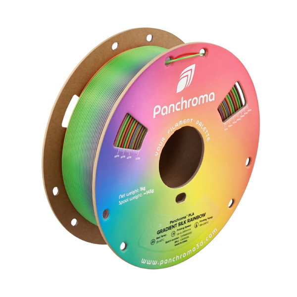 Polymaker Panchroma Gradient Silk filament Rainbow 1.75 mm 1 kg DFP16272 - 1
