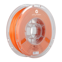 Polymaker PolyFlex orange TPU95 filament 2.85mm, 0.75kg 70112 PD01012 PM70112 DFP14025