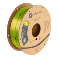 Polymaker PolyLite Dual Silk PLA filament 1.75 mm Aubergine Lime-Magenta 1 kg PA03022 DFP14332