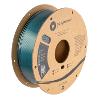 Polymaker PolyLite Dual Silk PLA filament 1.75 mm Jadeite Green-Chrome 1 kg PA03028 DFP14340