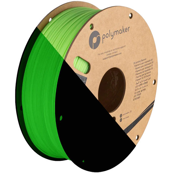 Polymaker PolyLite Luminous PLA Green filament 1.75mm 1 kg PA02091 DFP14399 - 1