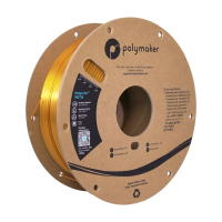 Polymaker PolyLite PETG filament 1.75 mm Gold 1 kg PB01013 DFP14296