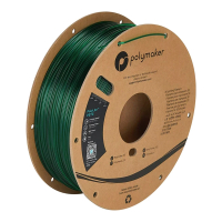Polymaker PolyLite PETG filament 1.75mm Translucent Green 1 kg PB01033 DFP14293