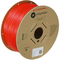 Polymaker PolyLite PLA filament 1.75mm Red 3 kg DFP14312