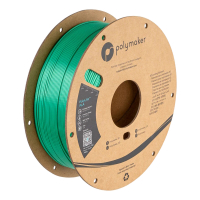 Polymaker PolyLite Silk PLA filament 1.75 mm Green 1 kg PA03011 DFP14327