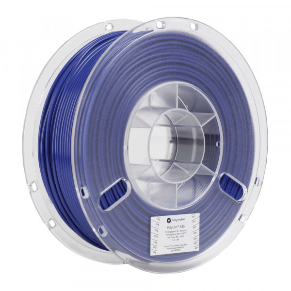 Polymaker PolyLite blue ABS filament 2.85mm, 1kg 70640 PE01017 PM70640 DFP14035 - 1