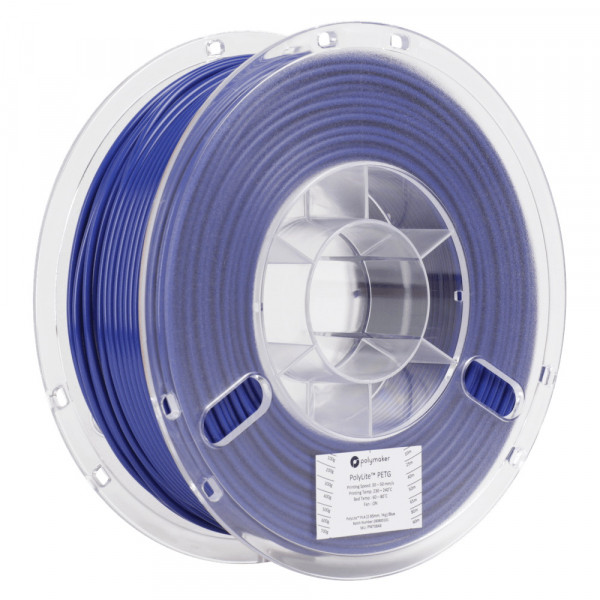 Polymaker PolyLite blue PETG filament 2.85mm, 1kg DFP14197 - 1