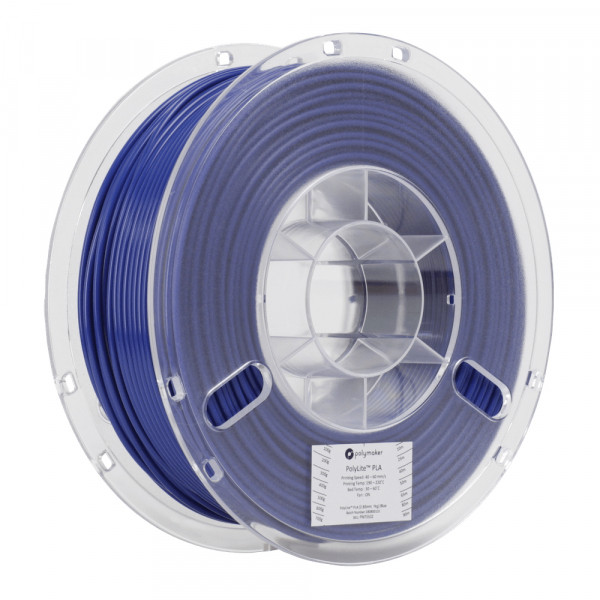 Polymaker PolyLite blue PLA filament 2.85mm, 1kg 70532 PA02020 PM70532 DFP14061 - 1
