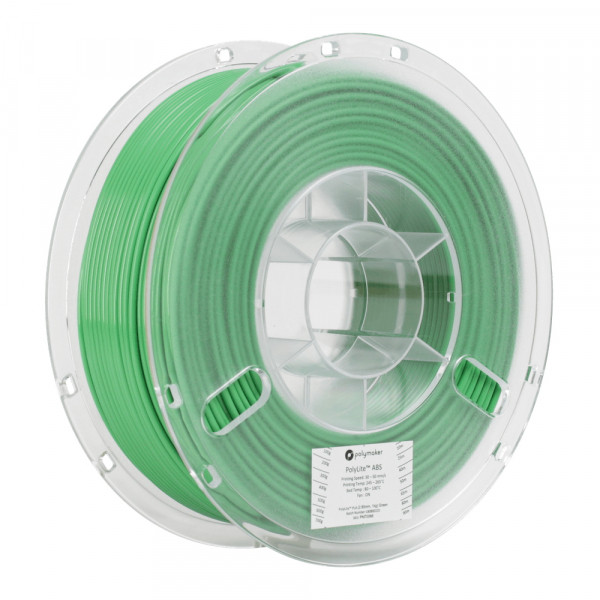 Polymaker PolyLite green ABS filament 2.85mm, 1kg 70066 PE01015 PM70066 DFP14041 - 1