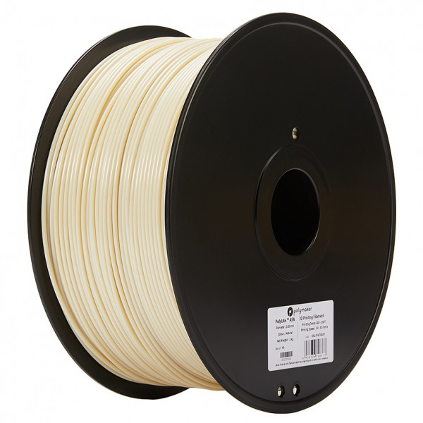 Polymaker PolyLite natural ASA filament 2.85mm, 3kg 70837 PM70837 DFP14192 - 1
