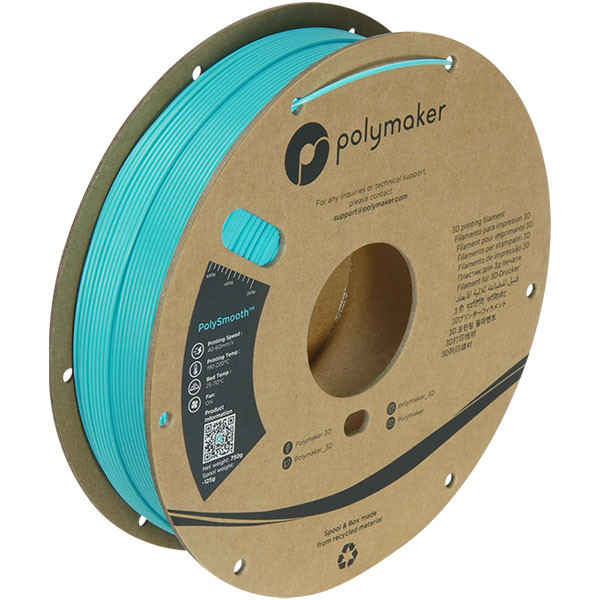Polymaker PolySmooth turquoise PVB filament 1.75mm, 0.75kg 70508 PJ01010 PM70508 DFP14136 - 1