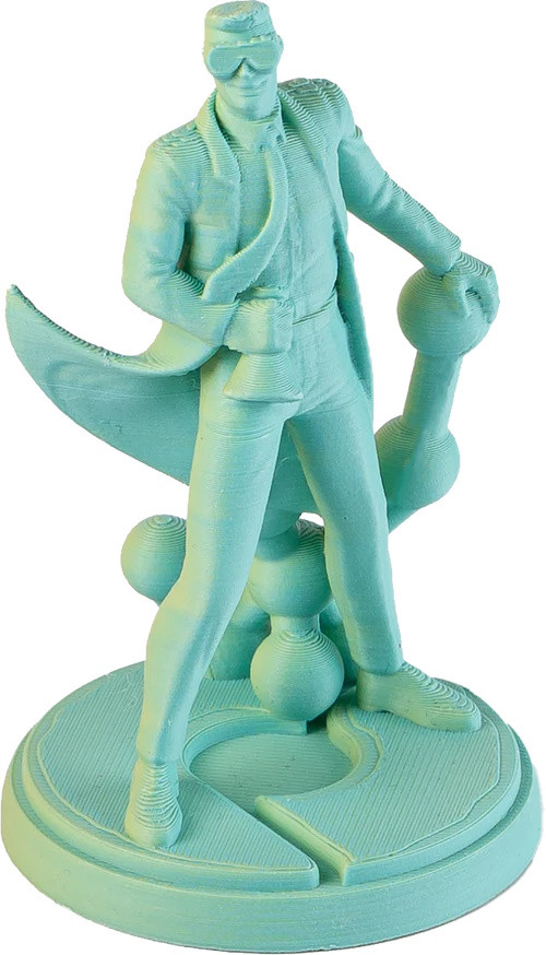Polymaker PolyTerra Dual PLA filament 1.75mm Chameleon (Teal-Yellow) 1 kg PA04018 DFP14389 - 3