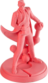 Polymaker PolyTerra Dual PLA filament 1.75mm Flamingo (Pink-Red) 1 kg PA04017 DFP14388 - 3