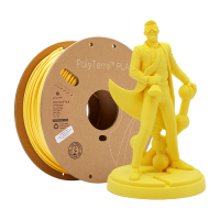Polymaker PolyTerra savannah yellow PLA filament 2.85mm, 1kg 70851 DFP14147