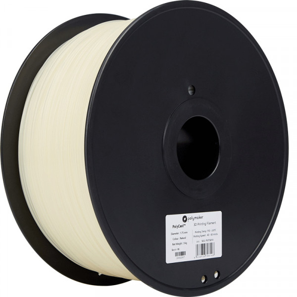 Polymaker Polycast natural PVB filament 1.75mm, 3kg DFP14172 - 1