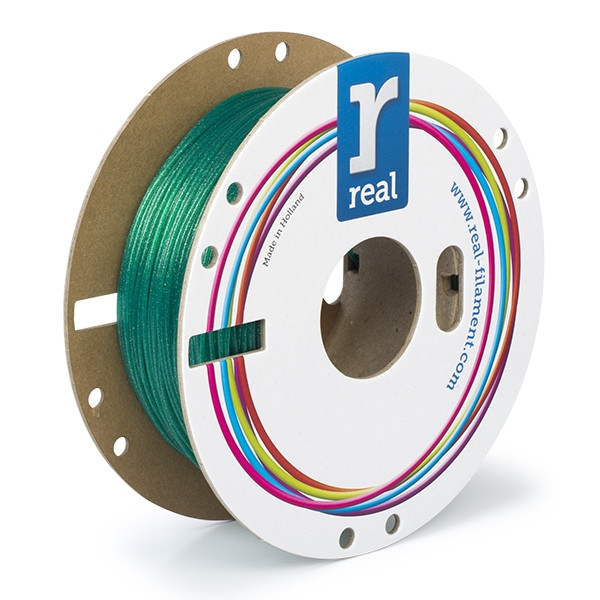 REAL Sparkle Emerald Green filament 1.75 mm PLA 0.5 kg DFP02391 - 2