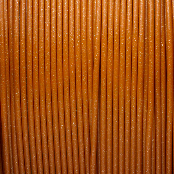 REAL Sparkle Orange Quartz filament 1.75 mm PLA 0.5 kg DFP02346 - 3
