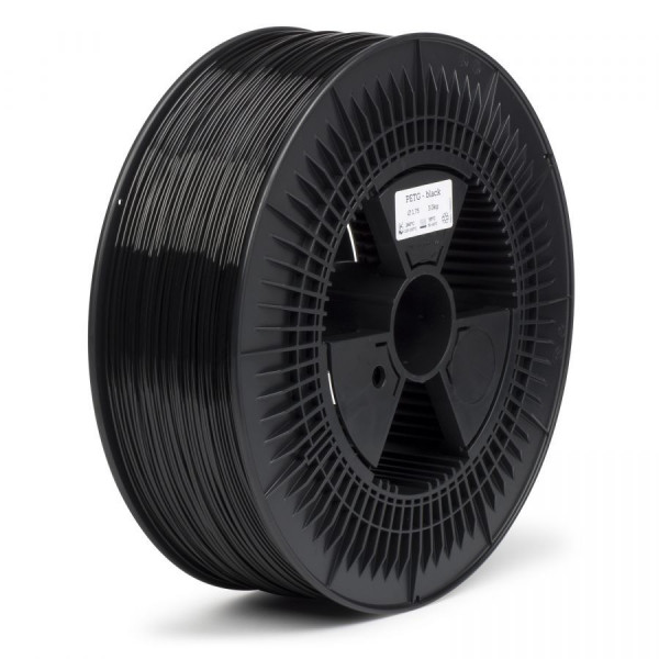 REAL black PETG filament 2.85mm, 5kg  DFE02064 - 1