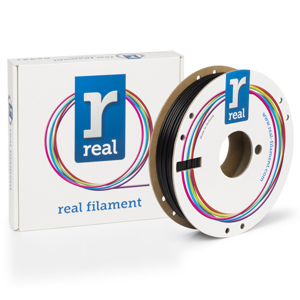 REAL black PLA Tough filament 2.85mm, 0.5kg NLPLATBLACK500MM285 DFP12015 - 1