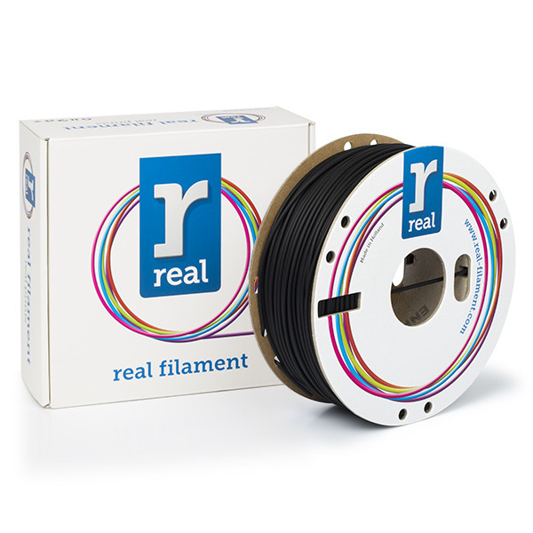 REAL black PLA Tough filament 2.85mm, 1kg  DFP02279 - 1