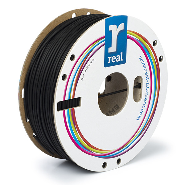 REAL black PLA Tough filament 2.85mm, 1kg  DFP02279 - 2