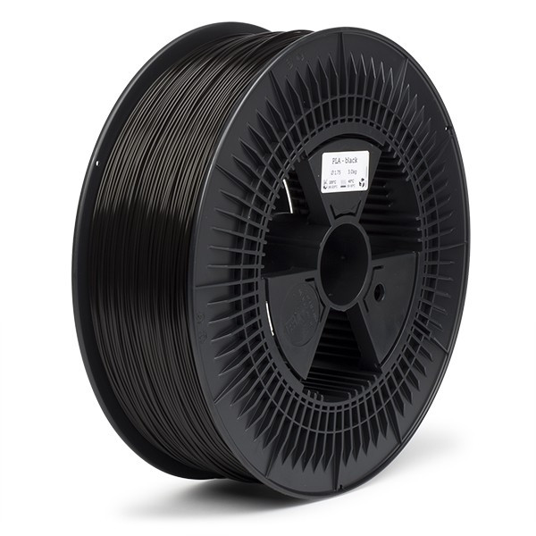 REAL black PLA filament 1.75mm, 3kg  DFP02044 - 1