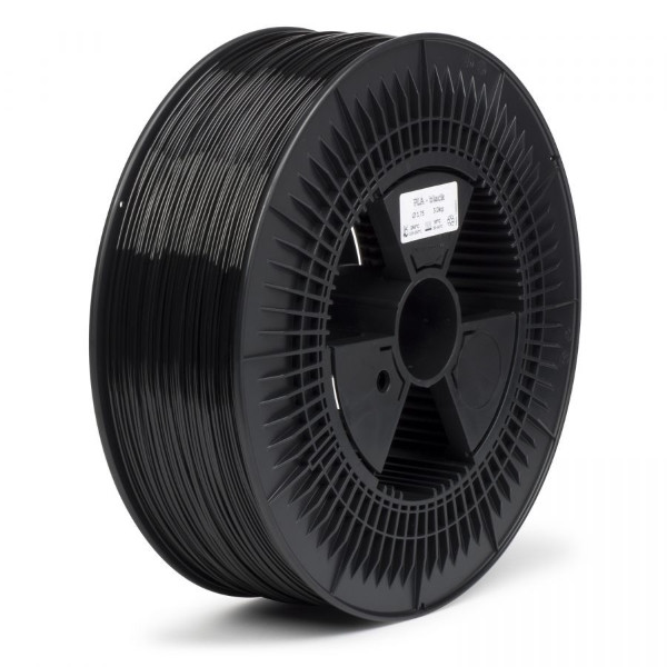 REAL black PLA filament 1.75mm, 5kg  DFP02145 - 1