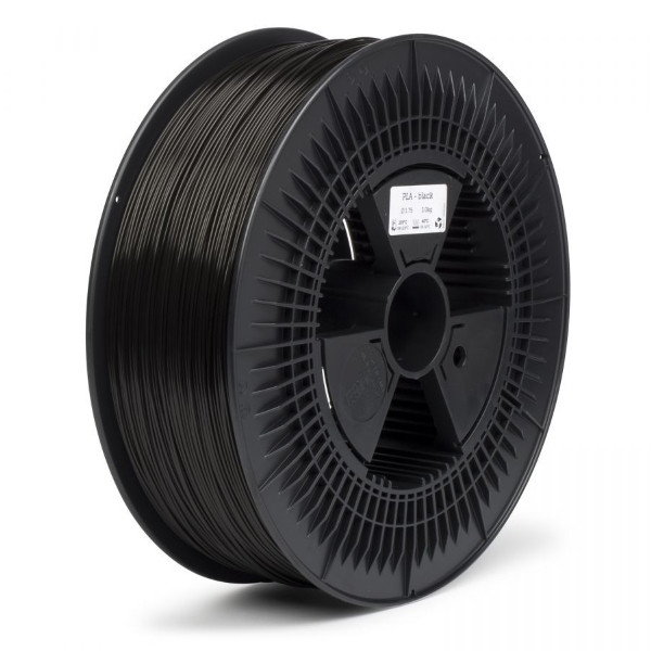 REAL black PLA filament 2.85mm, 5kg DFP02146 - 1