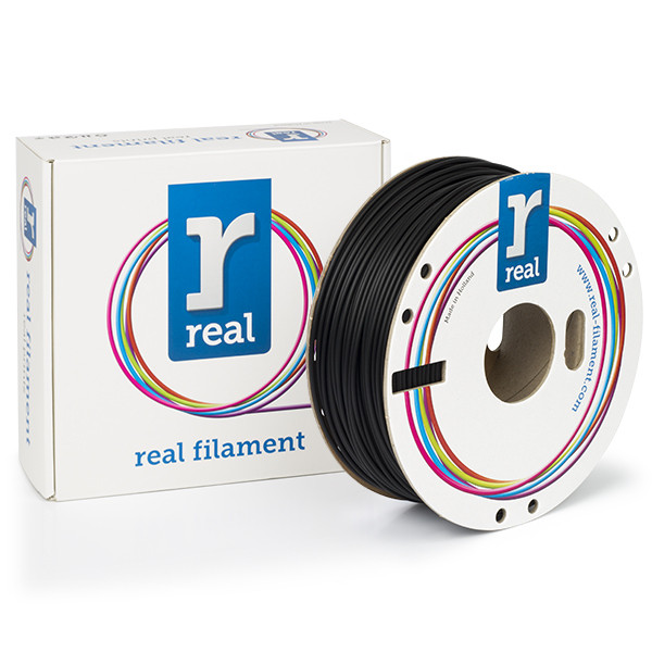 REAL black PLA matte filament 2.85mm, 1kg  DFP02244 - 1