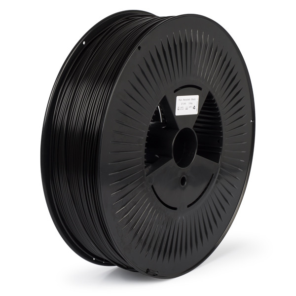 REAL black PLA recycled filament 2.85mm, 5kg  DFP12036 - 1