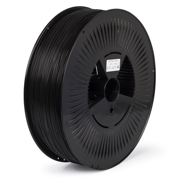 REAL black PLA tough filament 1.75mm, 5kg  DFP02278 - 1