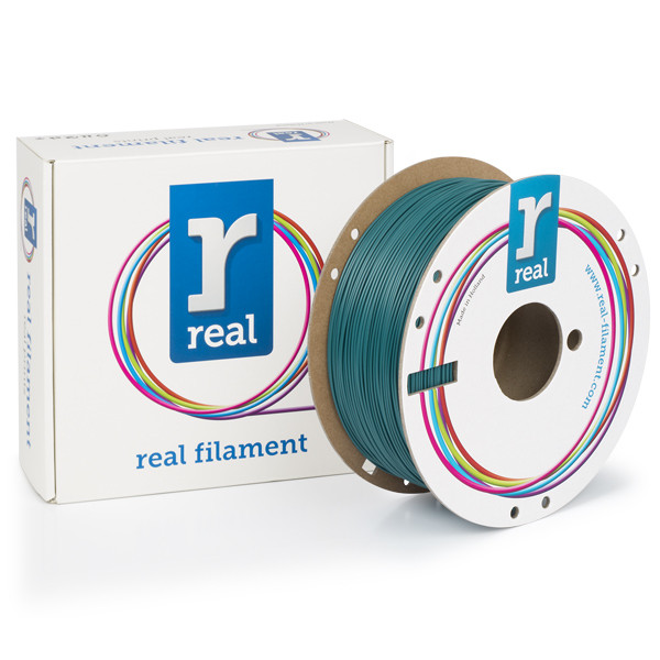 REAL blue PLA Recycled filament 1.75mm, 1kg  DFP12032 - 1