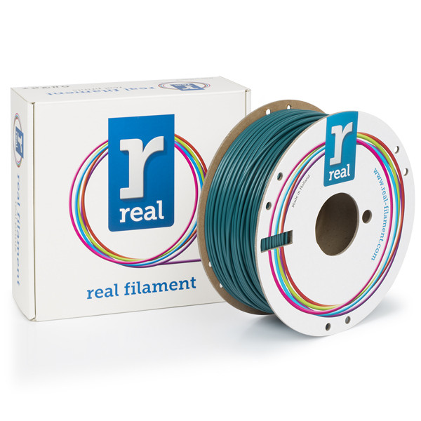 REAL blue PLA Recycled filament 2.85mm, 1kg  DFP12033 - 1