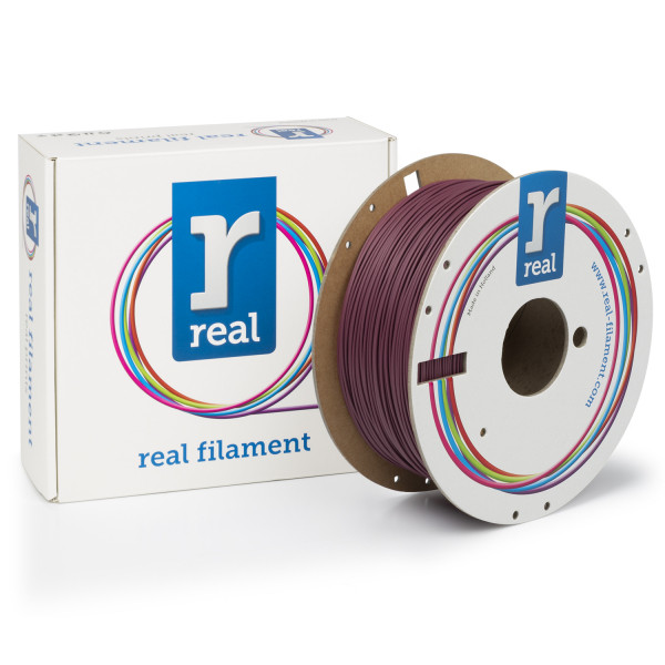 REAL filament Grape Purple 1.75mm PLA Matte 1kg  DFP02359 - 1