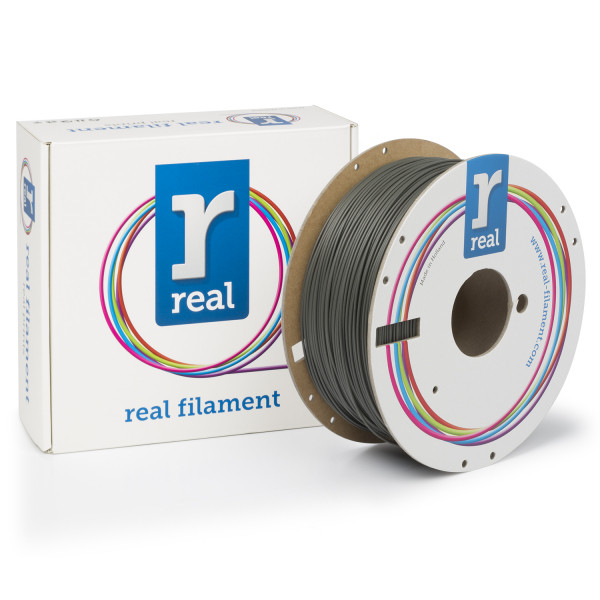 REAL filament Shadow Grey 1.75mm PLA Mat 1 kg DFP02365 - 1