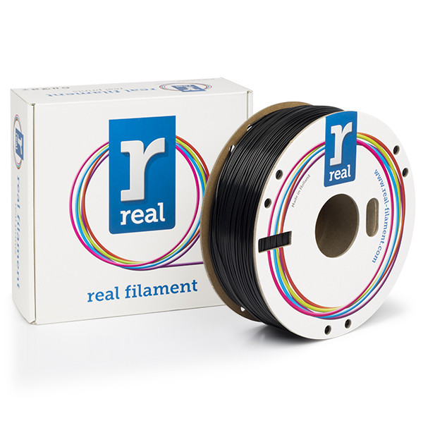REAL filament black 1.75 mm ASA Low Warp 1 kg ASAB1000MM175 DFS02010 - 1