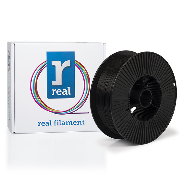 REAL filament black 1.75 mm PLA 3 kg  DFP02297 - 1
