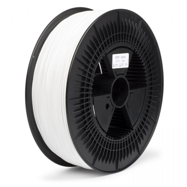REAL filament white 1.75 mm PETG 5 kg  DFP02207 - 1