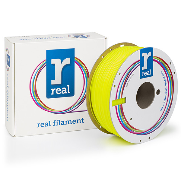 REAL fluorescent yellow PLA filament 1.75mm, 1kg DFP02015 - 1