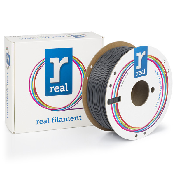 REAL grey PLA Tough filament 1.75mm, 1kg NLPLATGRAY1000MM175 DFP12012 - 1