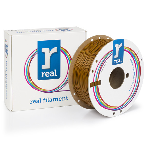 REAL orange PLA Recycled filament 1.75mm, 1kg  DFP12046 - 1