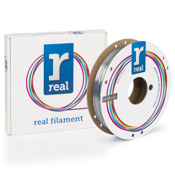 REAL satin silver PLA filament 1.75mm, 0.5kg  DFP02197 - 1