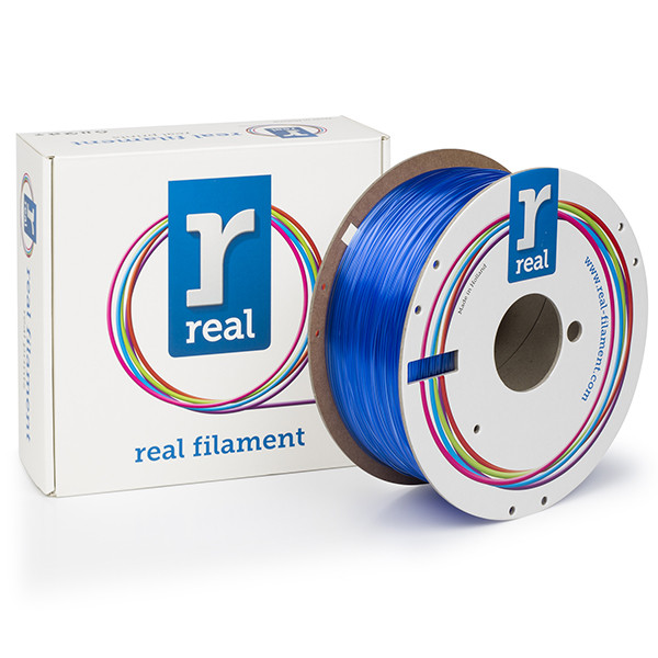 REAL transparent blue PETG filament 1.75mm, 1kg DFE02001 DFE02001 - 1