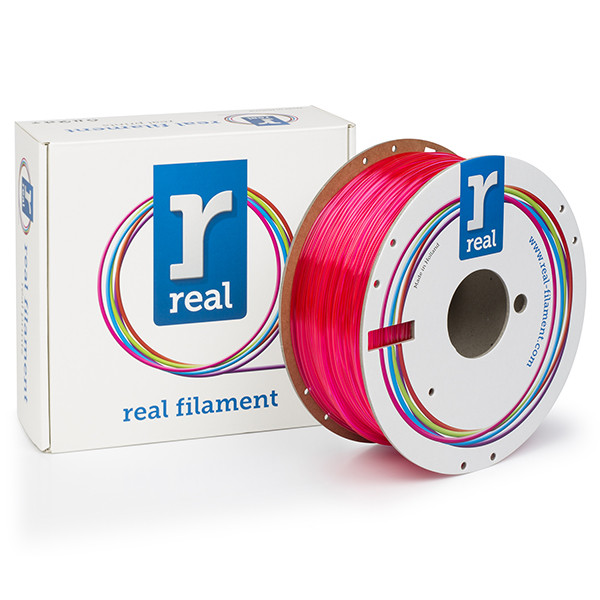 REAL transparent magenta PETG filament 1.75mm, 1kg  DFE02027 - 1