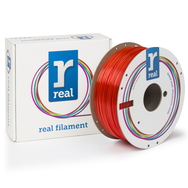 REAL transparent orange PETG filament 1.75mm, 1kg  DFE02024 - 1