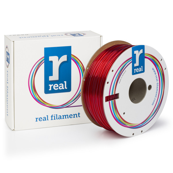 REAL transparent red PETG filament 2.85mm, 1kg DFE02005 DFE02005 - 1